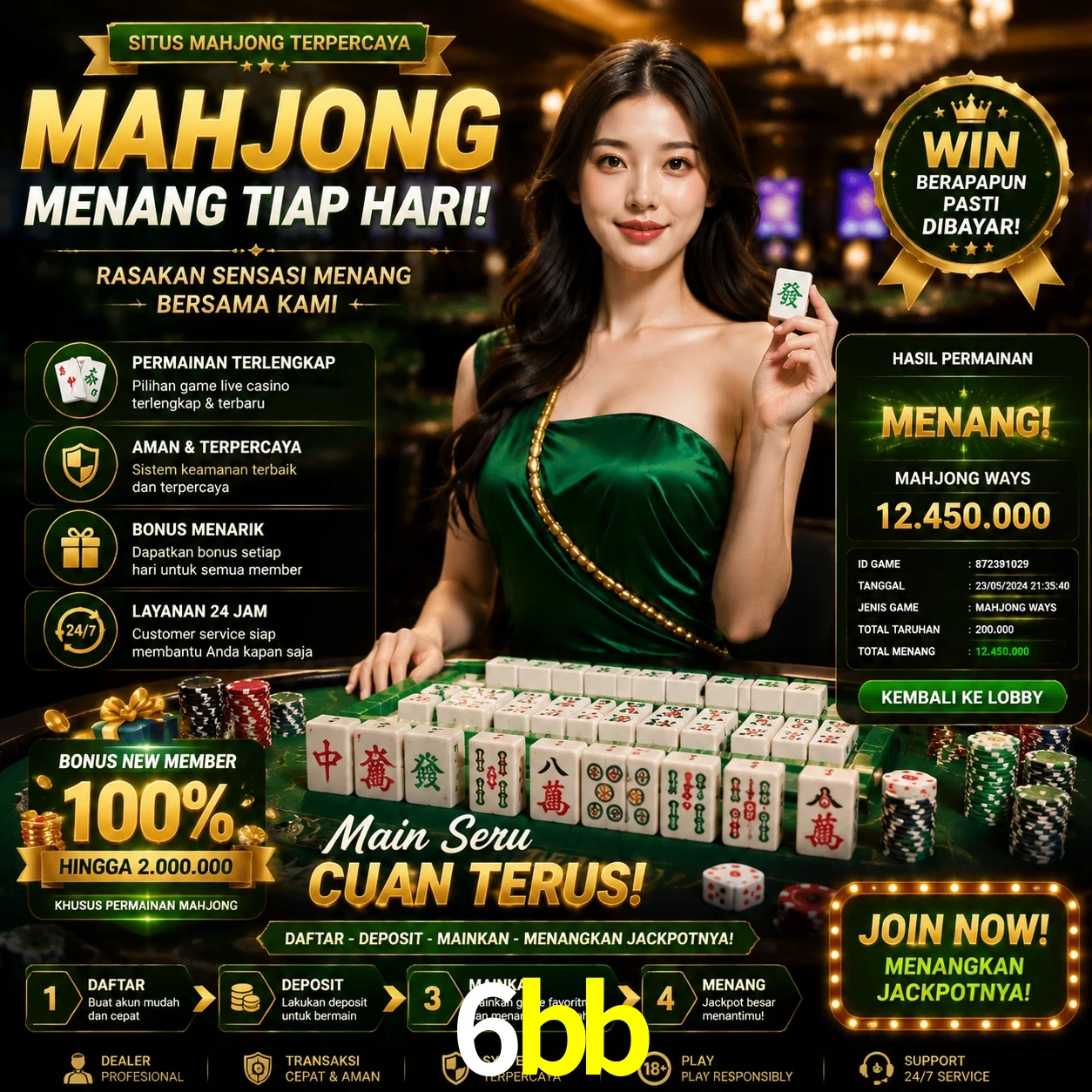 Cashback VIP 6bb - reembolso semanal